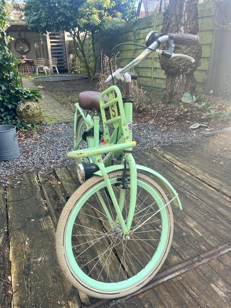 Spirit Meisjesfiets 24 inch - Mintgroen, Ophalen, Gebruikt, Overige merken