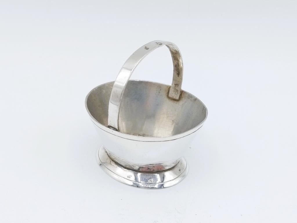 Zilveren miniatuur emmer, F. van Strant I, Amsterdam, 1715
