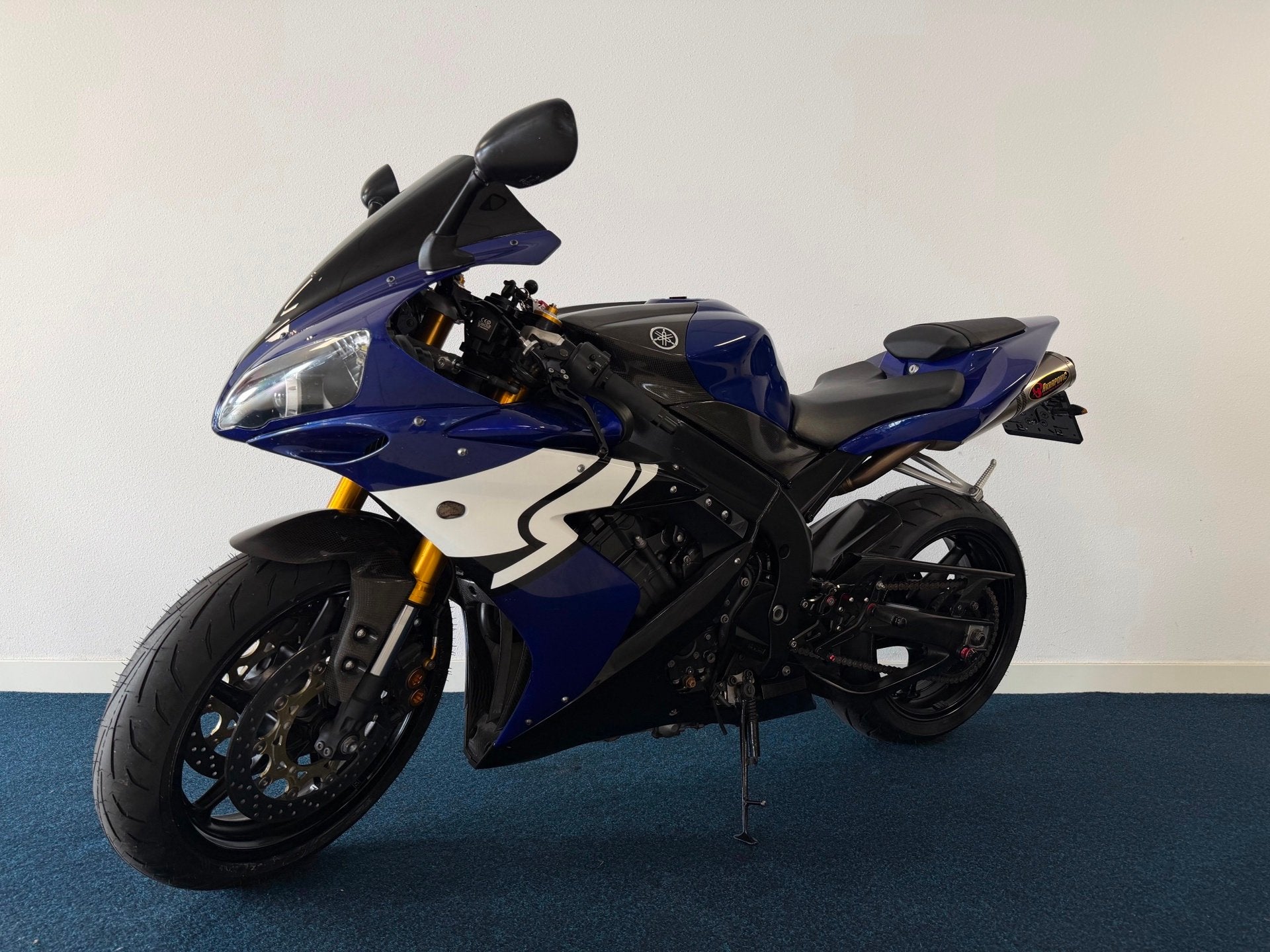 Yamaha Sport YZF-R1 / DUBBELE AKRAPOVIC / SUPER MOOI, Sportuitlaat, Bedrijf, Sport, Meer dan 35 kW