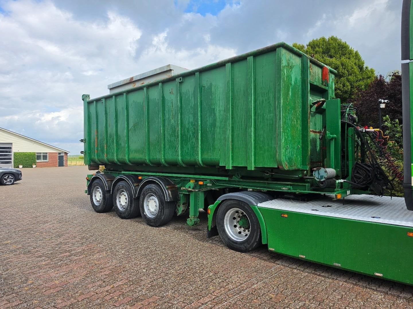 Van Hool VANHOOL 3B106 NCH CONTAINER SYSTEEM KIPPER!MET SLIB, Overige kleuren, Overige brandstoffen, Bedrijf, Geïmporteerd
