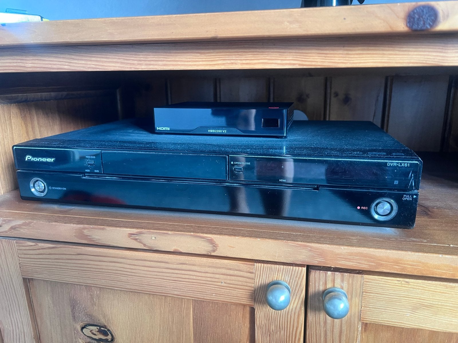 Pioneer DVR-LX61 DVD-recorder met HDMI en afstandsbediening, Ophalen, Gebruikt, Met harddisk, Dvd-recorder