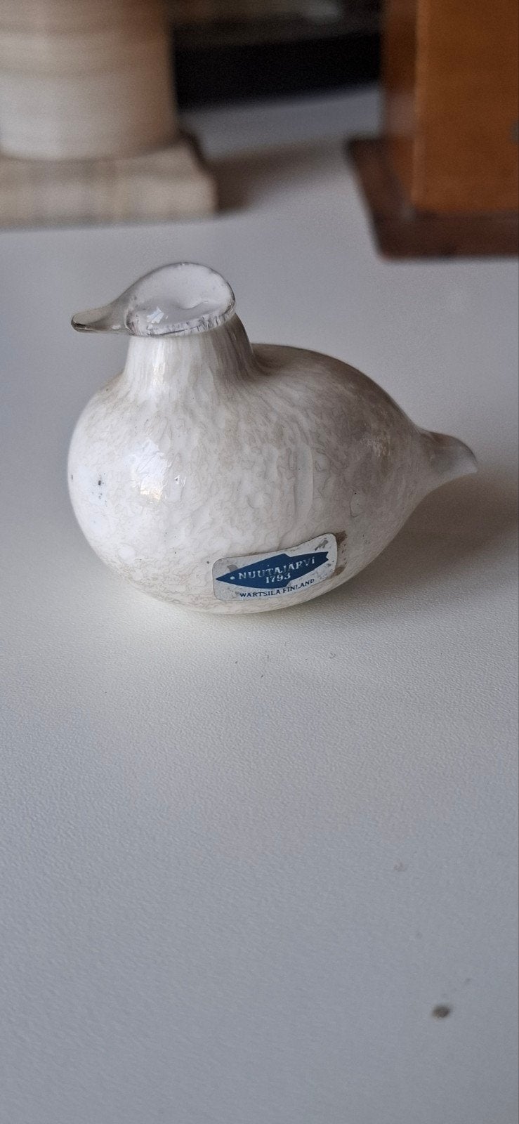 Vintage glazen Vogeltje Fins Oiva Toikka, Ophalen of Verzenden, Zo goed als nieuw, Overige typen