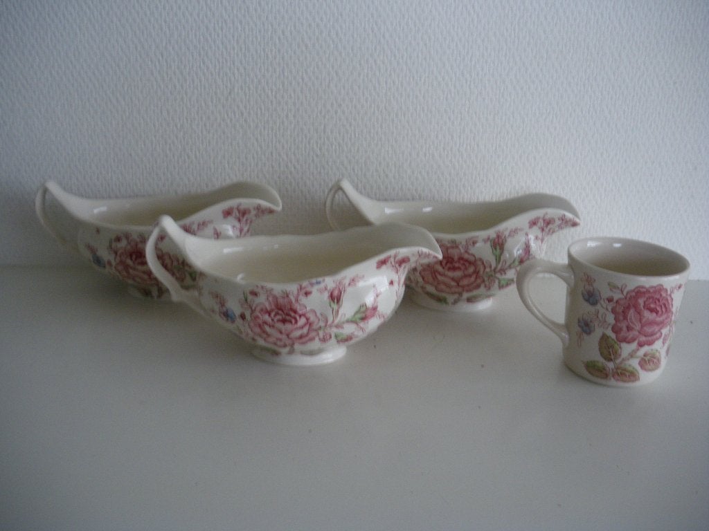 Johnson Brothers Rose Chintz servies, Ophalen of Verzenden, Zo goed als nieuw, Bord(en), Overige stijlen