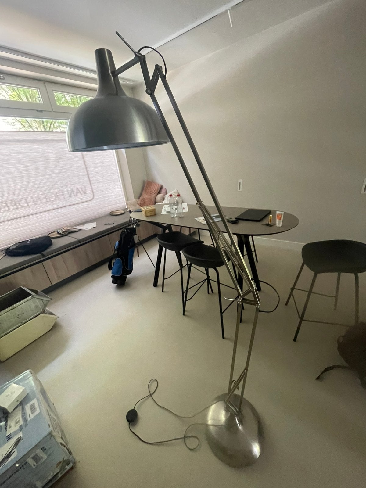 Mooie vintage lamp in goede staat, Ophalen, Zo goed als nieuw, Minder dan 100 cm