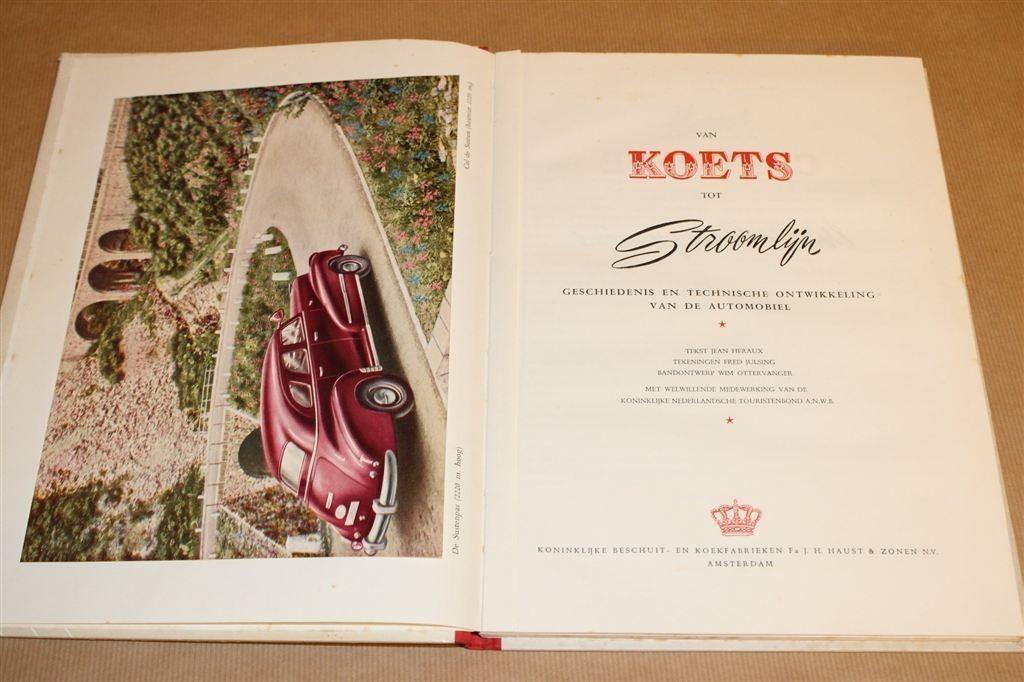 Van koets tot stroomlijn 1+2 — Plaatjesalbum Compleet [1952], Boeken, Ophalen of Verzenden, Gelezen