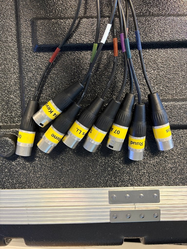 Behringer Ultralink MS8000 Splitter in flightcase, Ophalen, Zo goed als nieuw, 5 tot 10 kanalen, Microfooningang