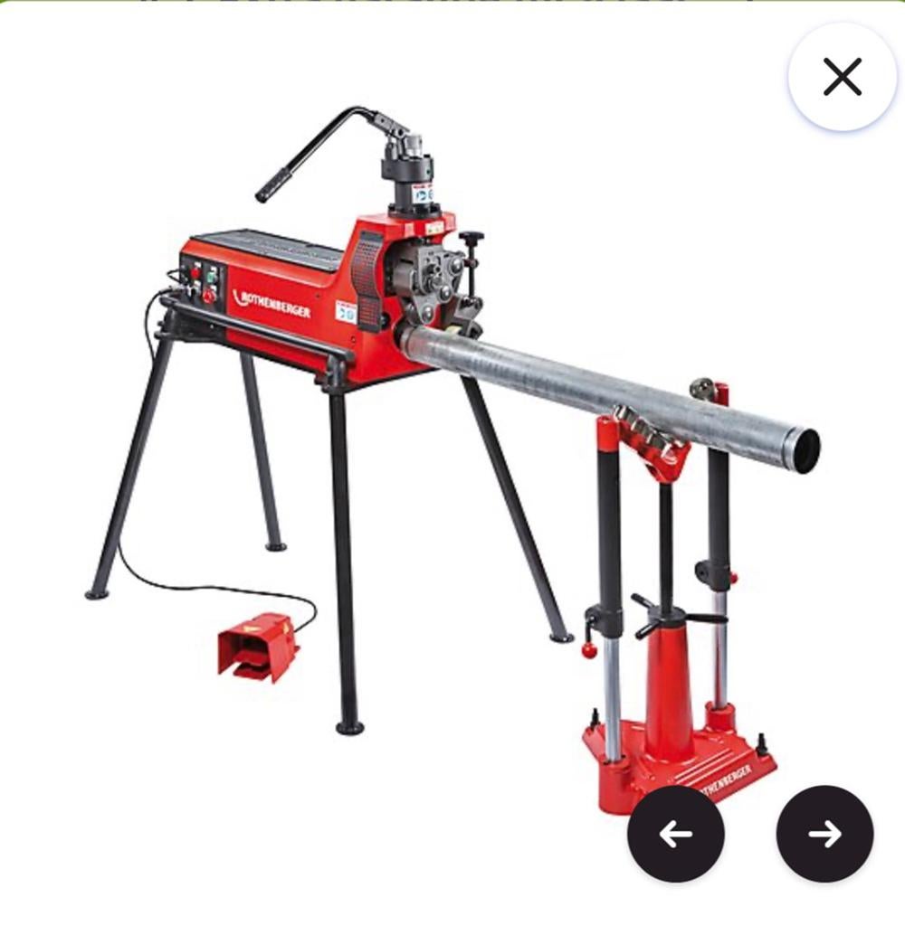 rolgroefapparaat , Rothenberger 1500001351 Rogroover, Doe-het-zelf en Verbouw, Gereedschap | Handgereedschap, Ophalen of Verzenden