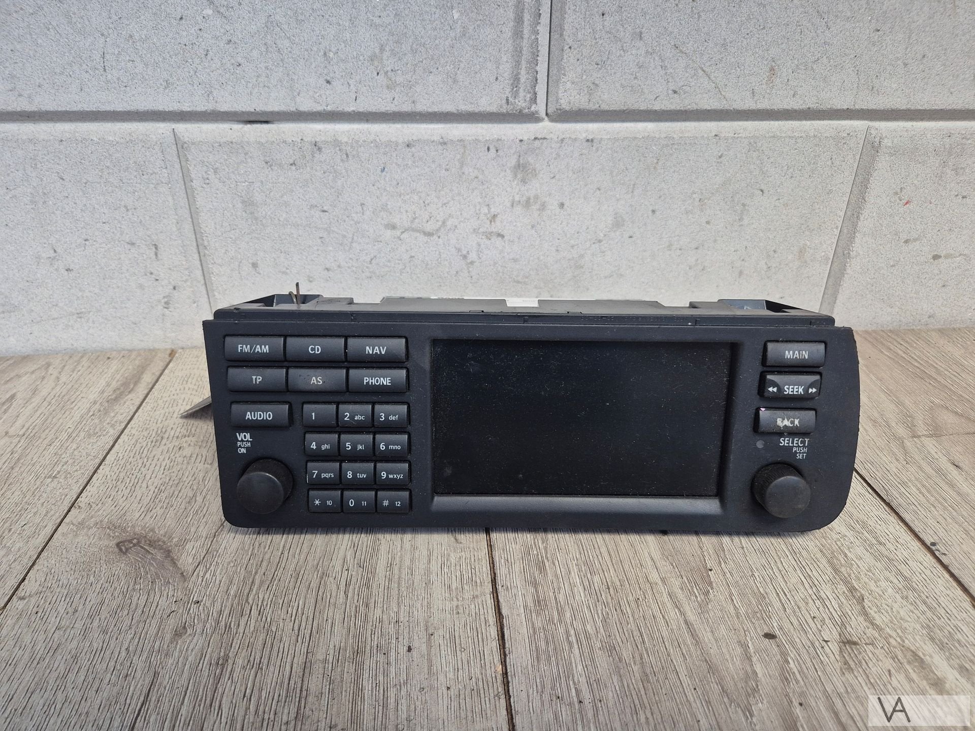 Radio display controlepaneel van Saab 9-3 93 12761291 €200, Auto diversen, Autoradio's, Ophalen of Verzenden, -, -, -