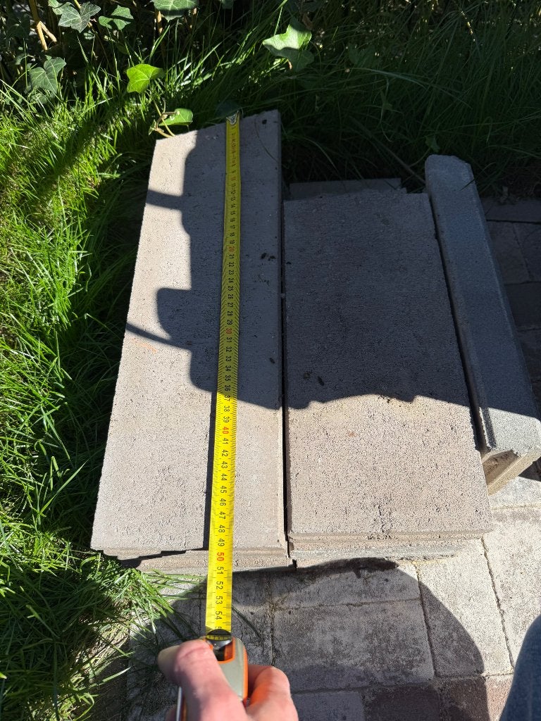 Opsluitbanden 15x5 cm gratis, Ophalen, Gebruikt, Overige typen, Minder dan 5 m²