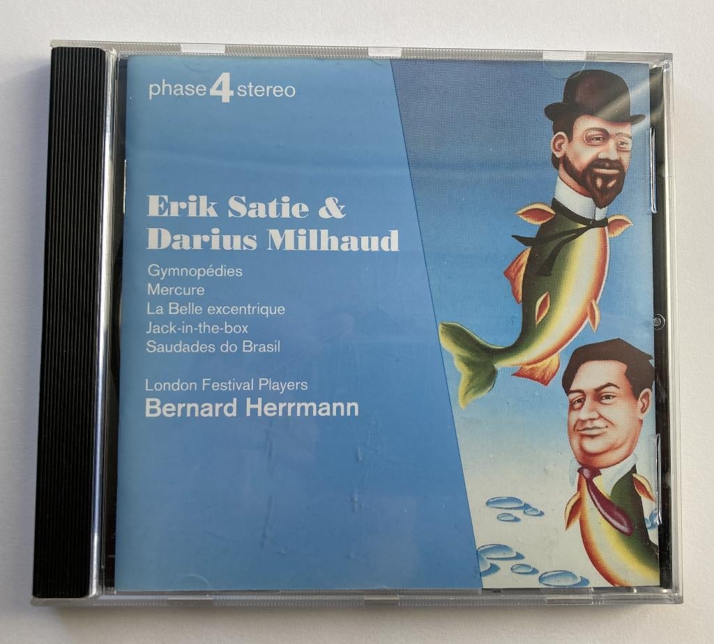 Eric Satie and Darius Milhaud - Bernhard Herman, Ophalen of Verzenden, Classicisme, Zo goed als nieuw