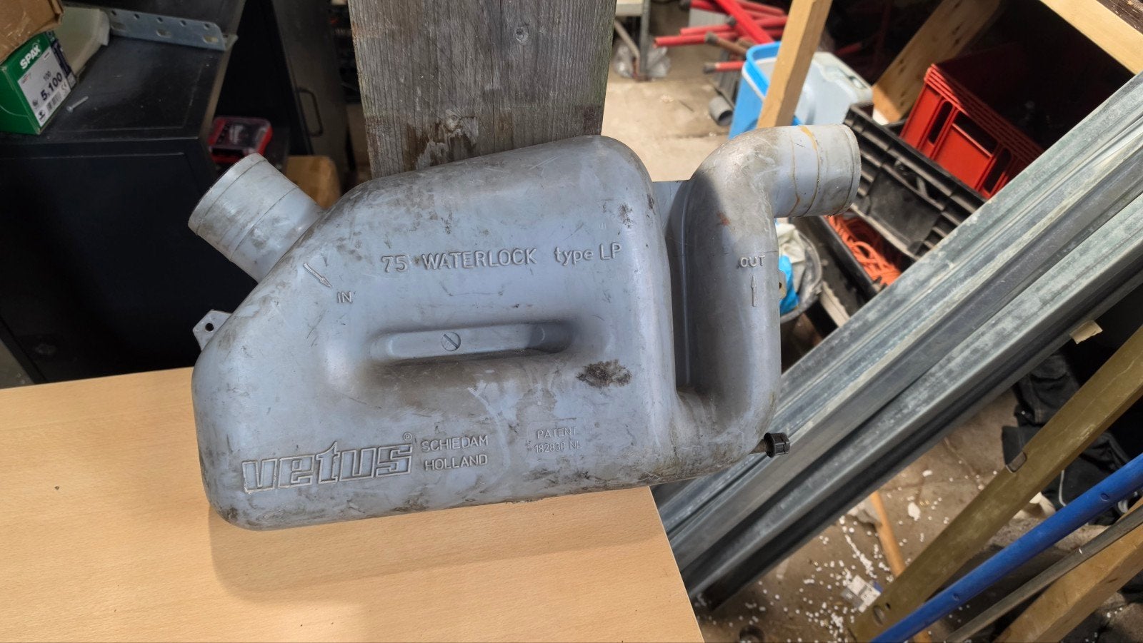 VETUS WATERLOCK TYPE LP - Uitlaatdemper voor boten, Ophalen of Verzenden, Gebruikt, Motor en Techniek