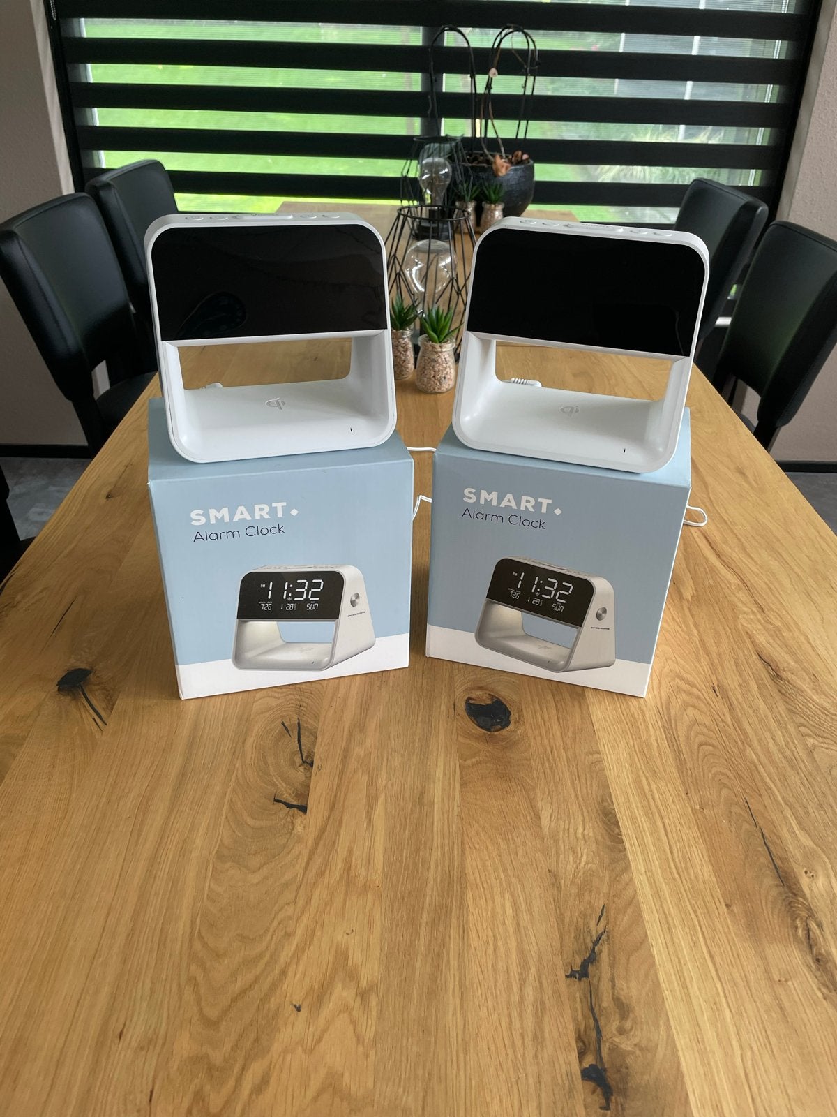Nieuwe Swiss-Sense Smart Alarm Klok met draadloos opladen, Wit, Verzenden, Nieuw, Digitaal