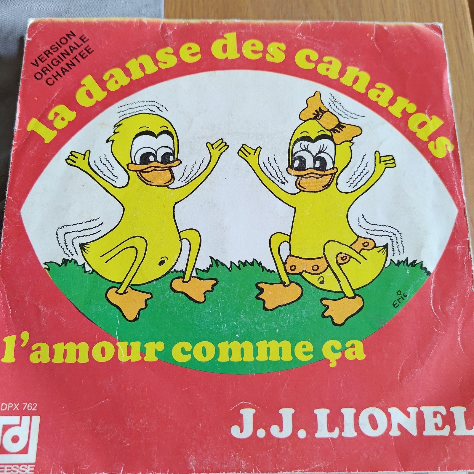 J.J. Lionel - La Danse des Canards (Originele Versie), Gebruikt, 7 inch, Ophalen of Verzenden, EP