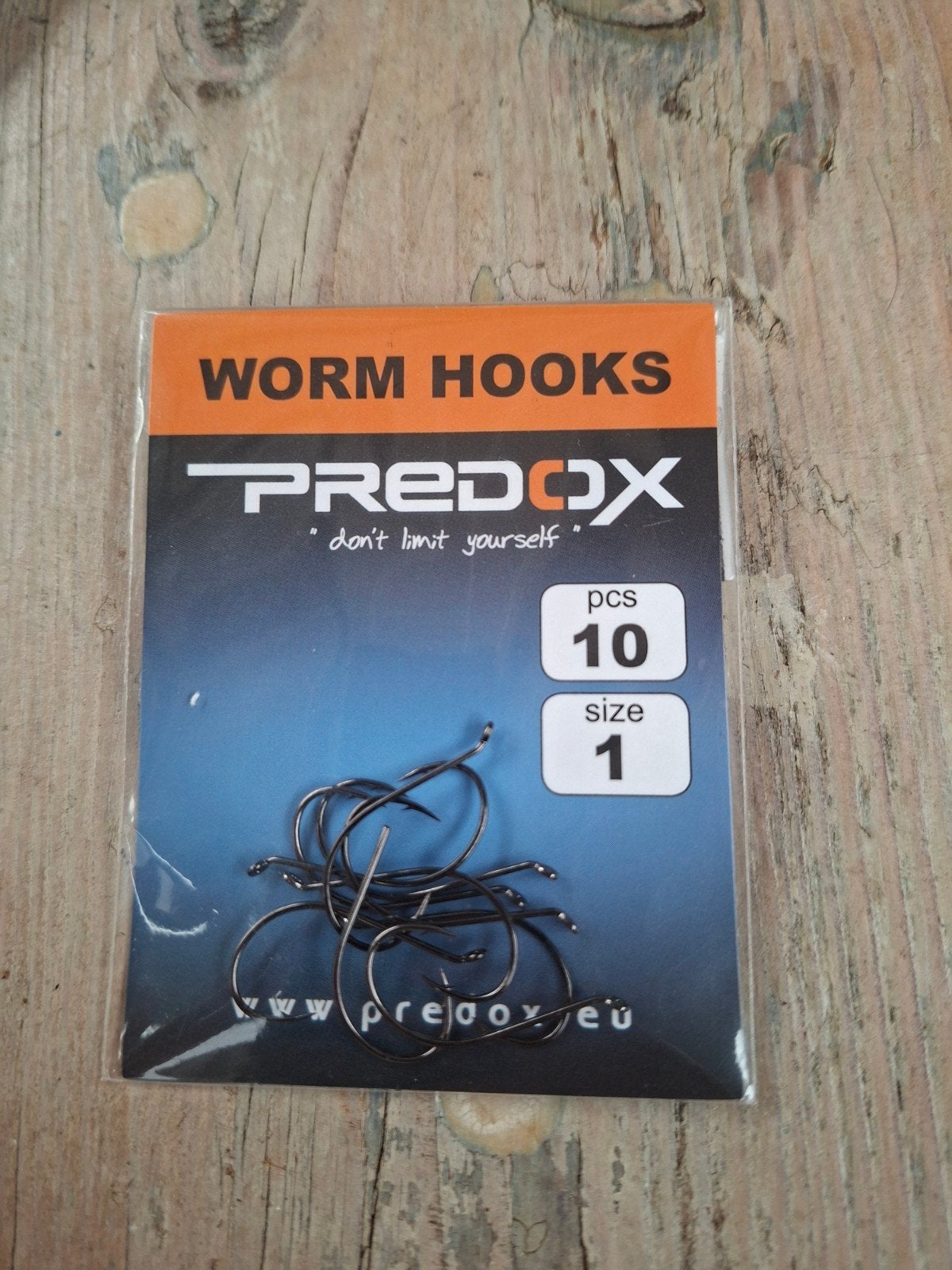Predox Worm Hooks - Maat 1 (10 stuks), Ophalen of Verzenden, Nieuw, Haak