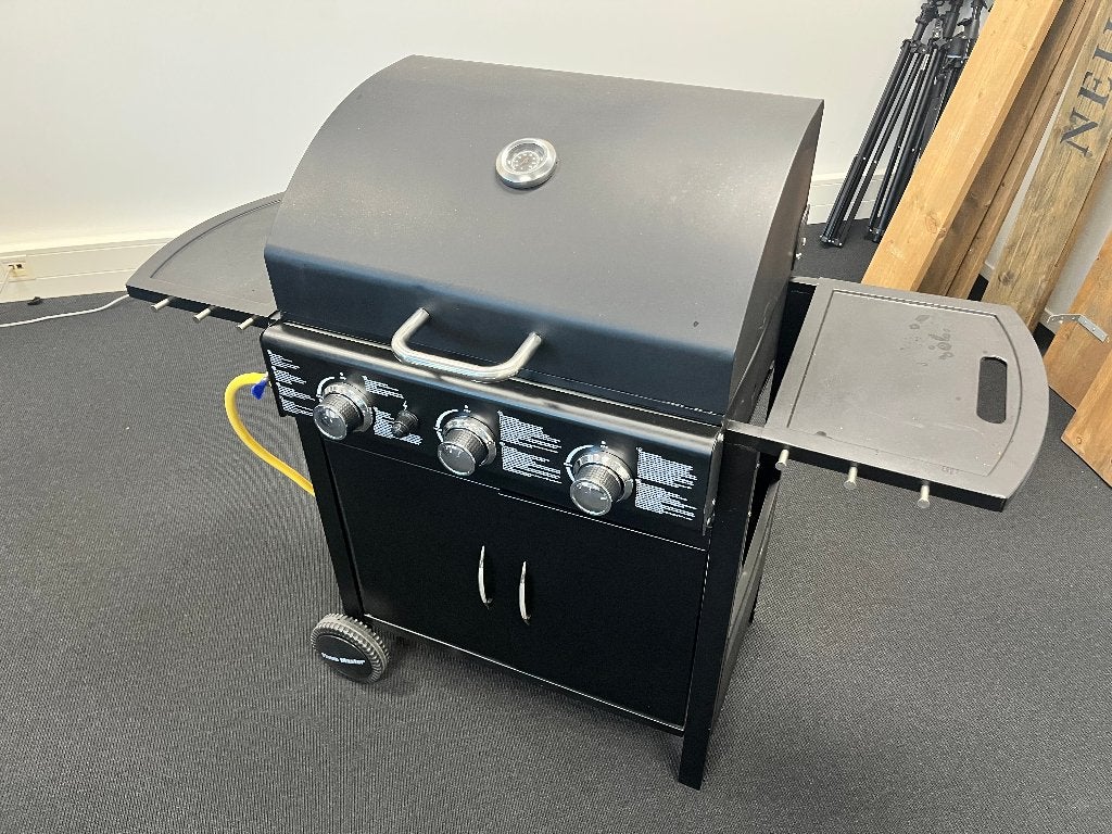 Grote en mooie gas BBQ Flame Master te koop, Ophalen, Gebruikt