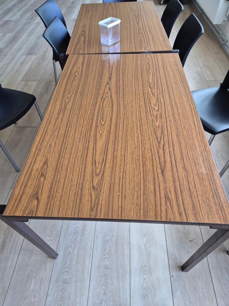 Stapel bare tafels, Huis en Inrichting, Tafels | Eettafels, Ophalen of Verzenden, Rechthoekig, 50 tot 100 cm