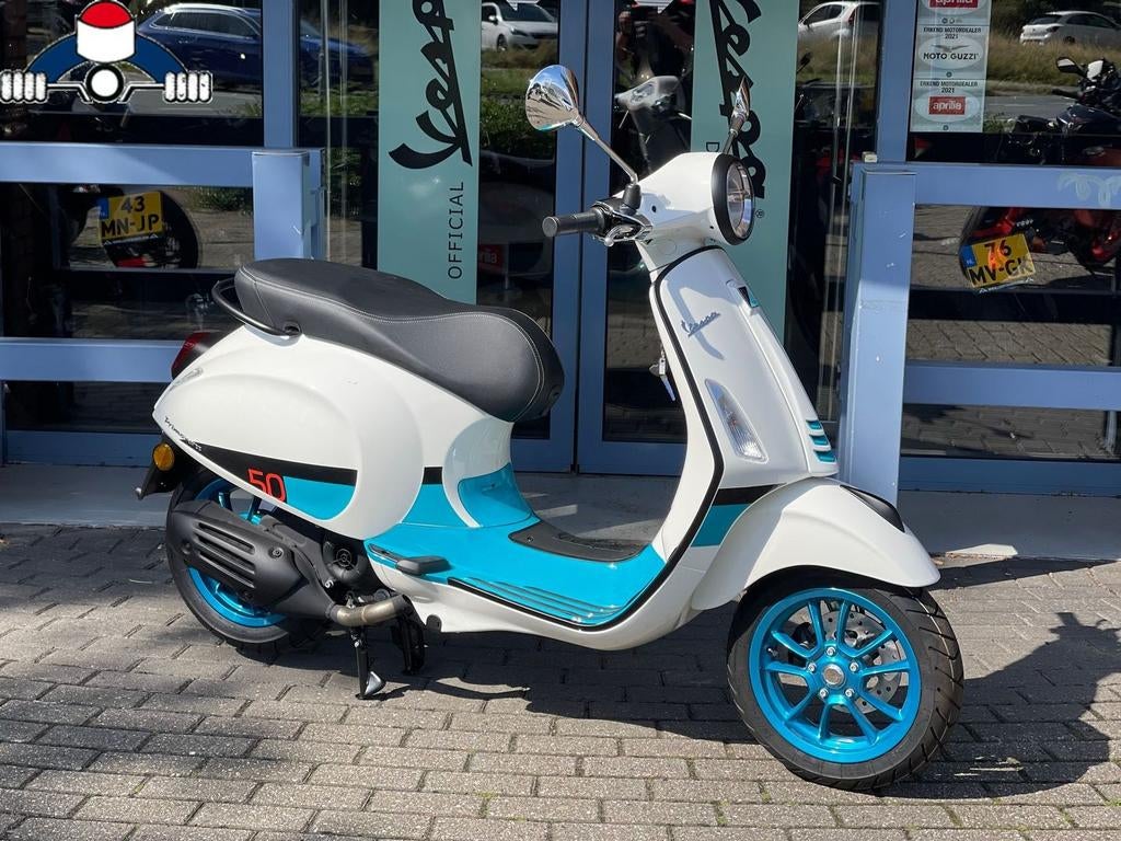 Vespa Primavera ColorVibes White 0km Special edition, Ophalen, Overige modellen, Maximaal 45 km/u, Onbekend