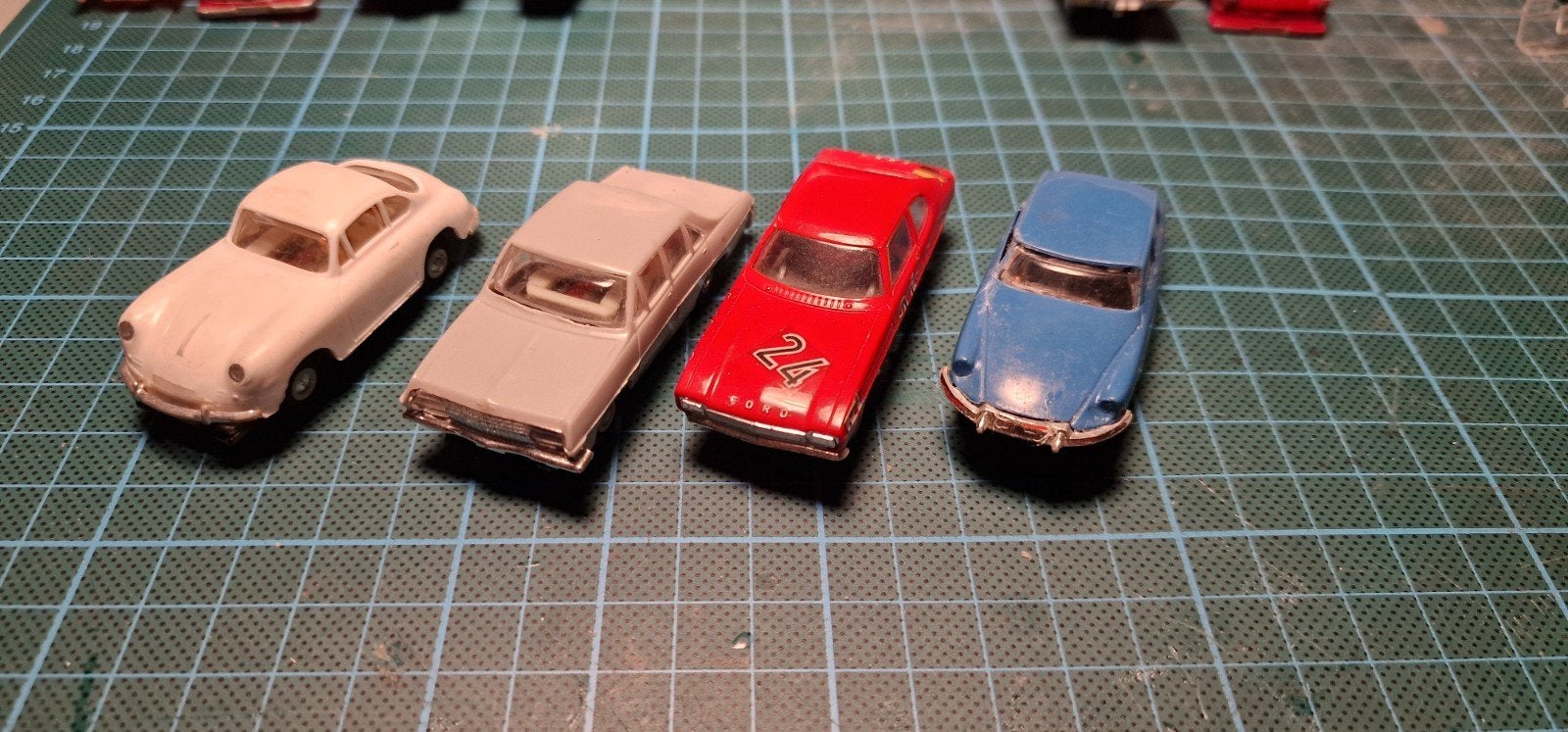 Collectie iconische Faller AMS modelauto's, Ophalen of Verzenden, Gebruikt