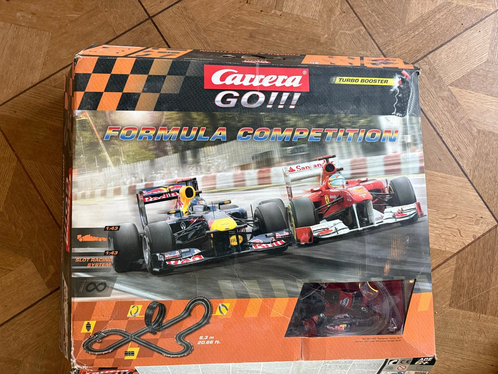 Carrera GO!!! Formule 1 Racebaan met extra auto's, Carrera, Ophalen of Verzenden, Met looping, Elektrisch