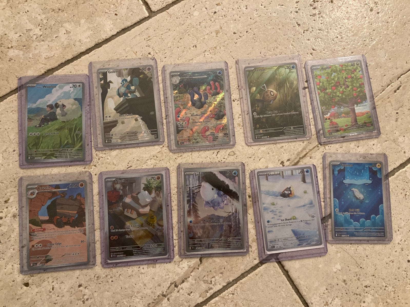 Pokemonkaarten, Ophalen of Verzenden, Zo goed als nieuw, Meerdere kaarten