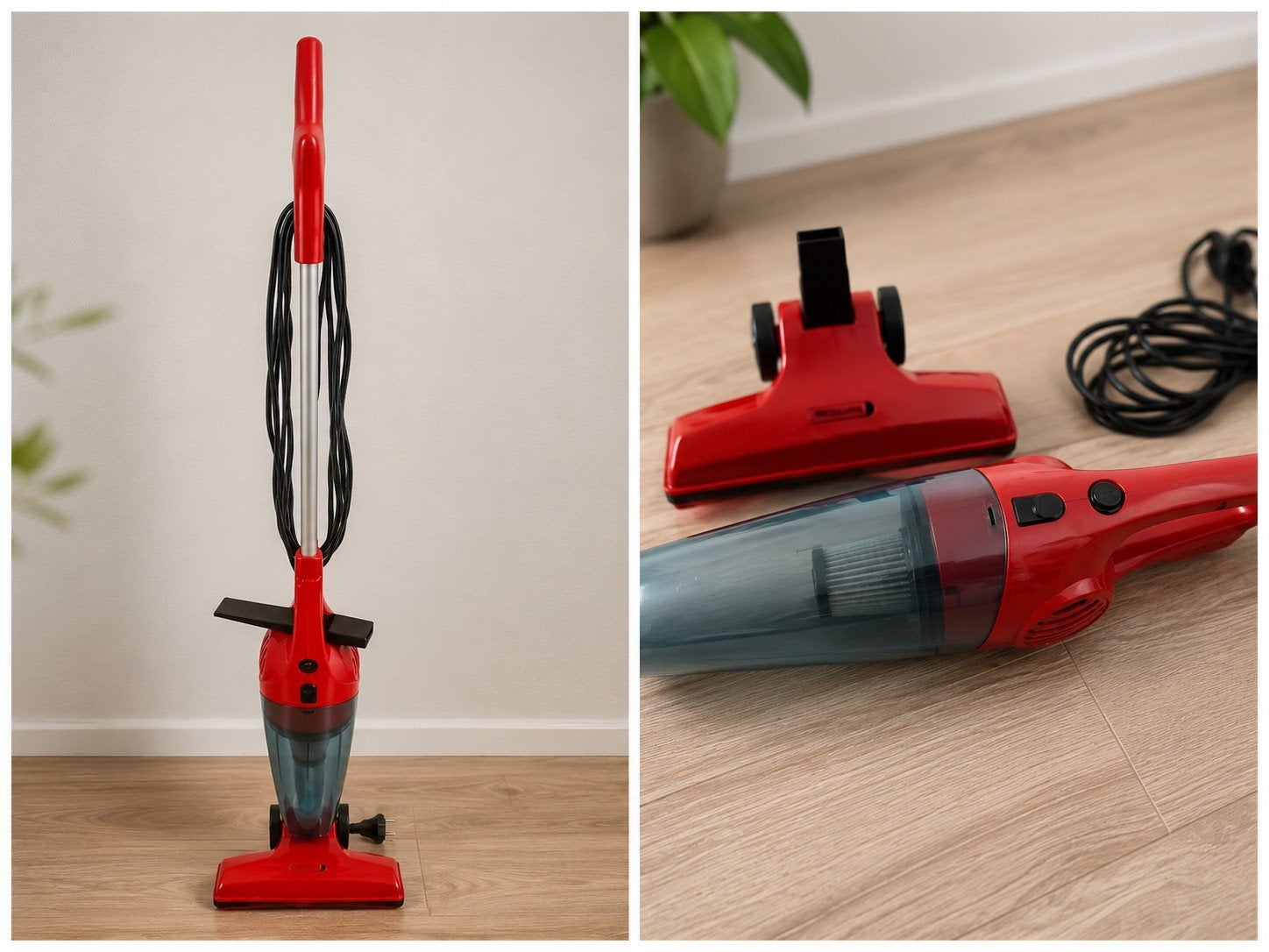 2-in-1 Stofzuiger & Kruimeldief 600W - Ideaal voor Caravan/C, Ophalen of Verzenden