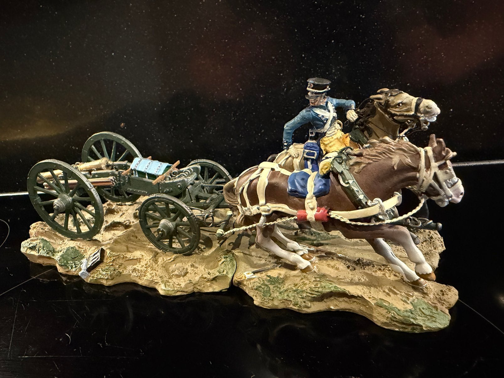 Miniatuur Atlas: Napoleontisch Artileriespan, Ophalen of Verzenden, Nieuw