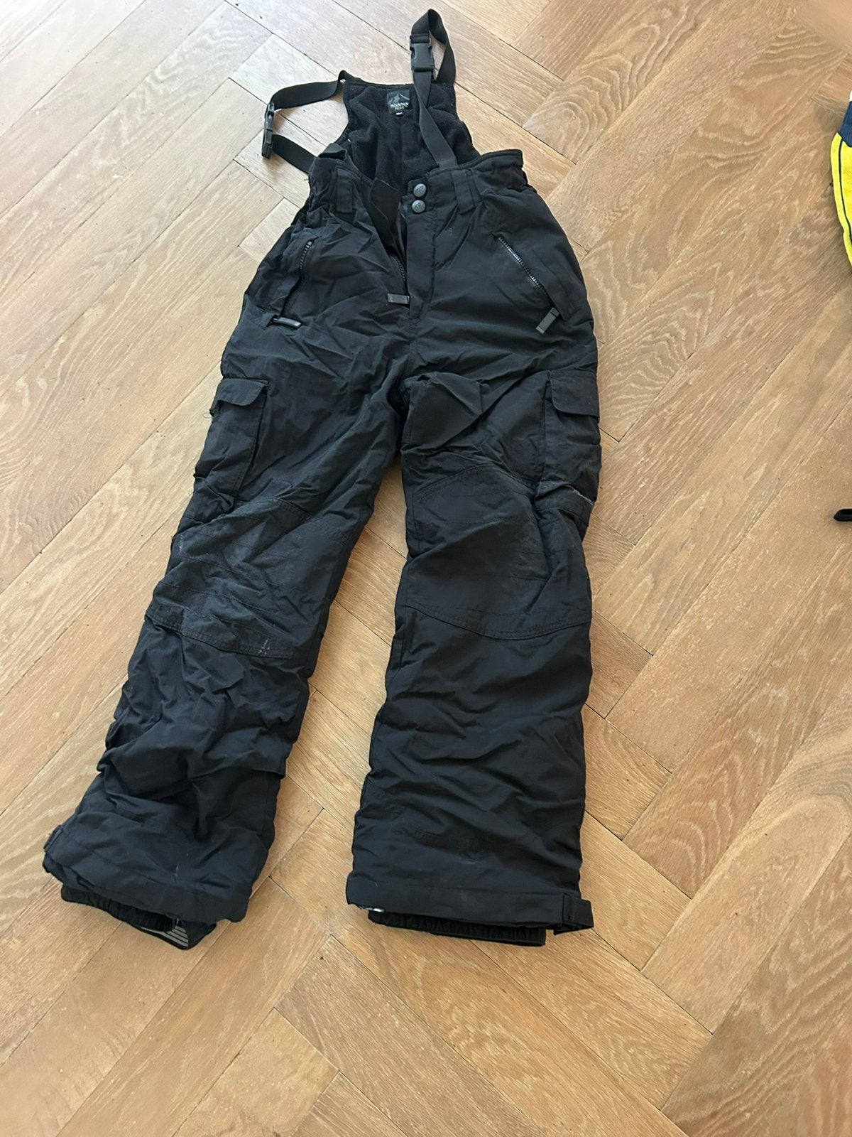 Skibroek mt 152, skisokken, 2 thermobroekennen barts wanten, Maat 36/38 (S), Zwart, Zo goed als nieuw, Legging