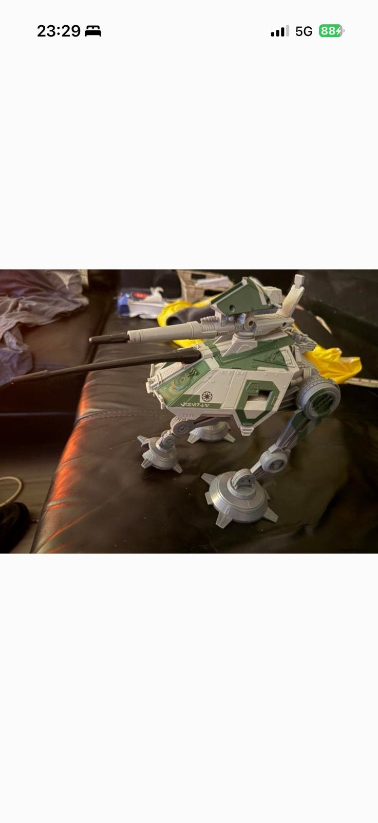 Star wars walker, Ophalen of Verzenden, Zo goed als nieuw, Actiefiguurtje