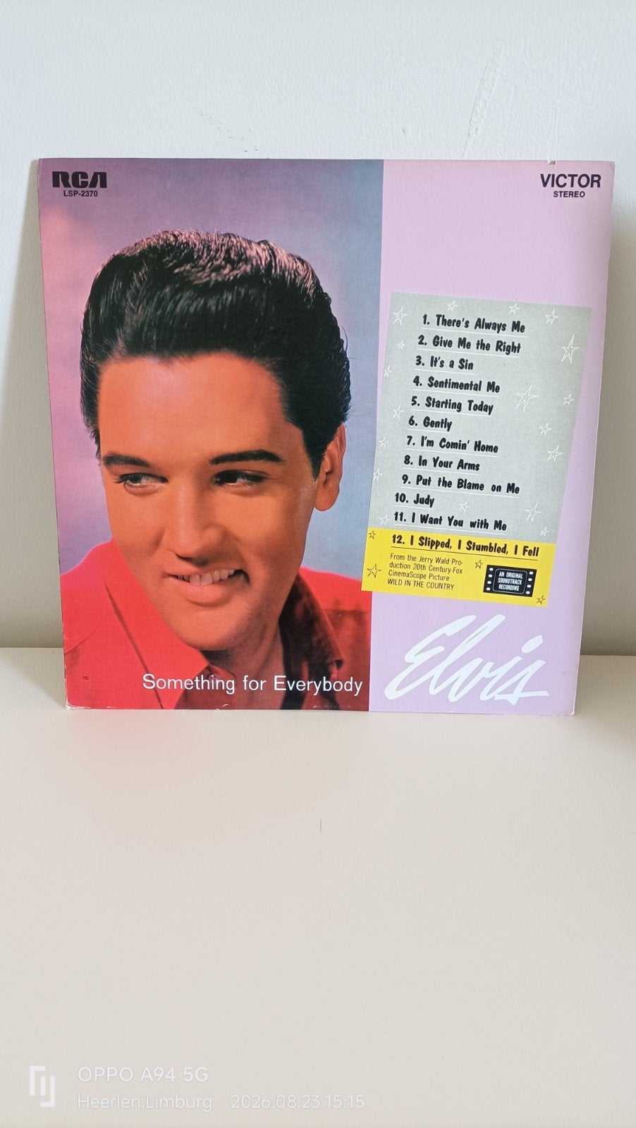 Elvis Presley - Something for Everybody LP (Zo goed als nieu, LP, Pop, Ophalen of Verzenden, Zo goed als nieuw