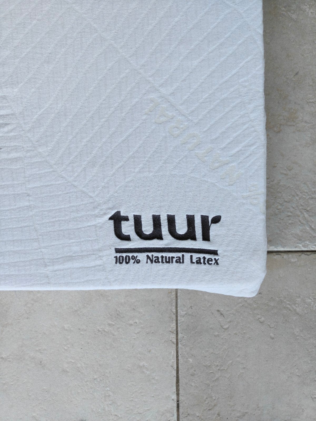 Tuur Original Topper 90x200 - Natuurlatex topper, Huis en Inrichting, Slaapkamer | Matrassen en Bedbodems, Ophalen, 90 cm, Eenpersoons