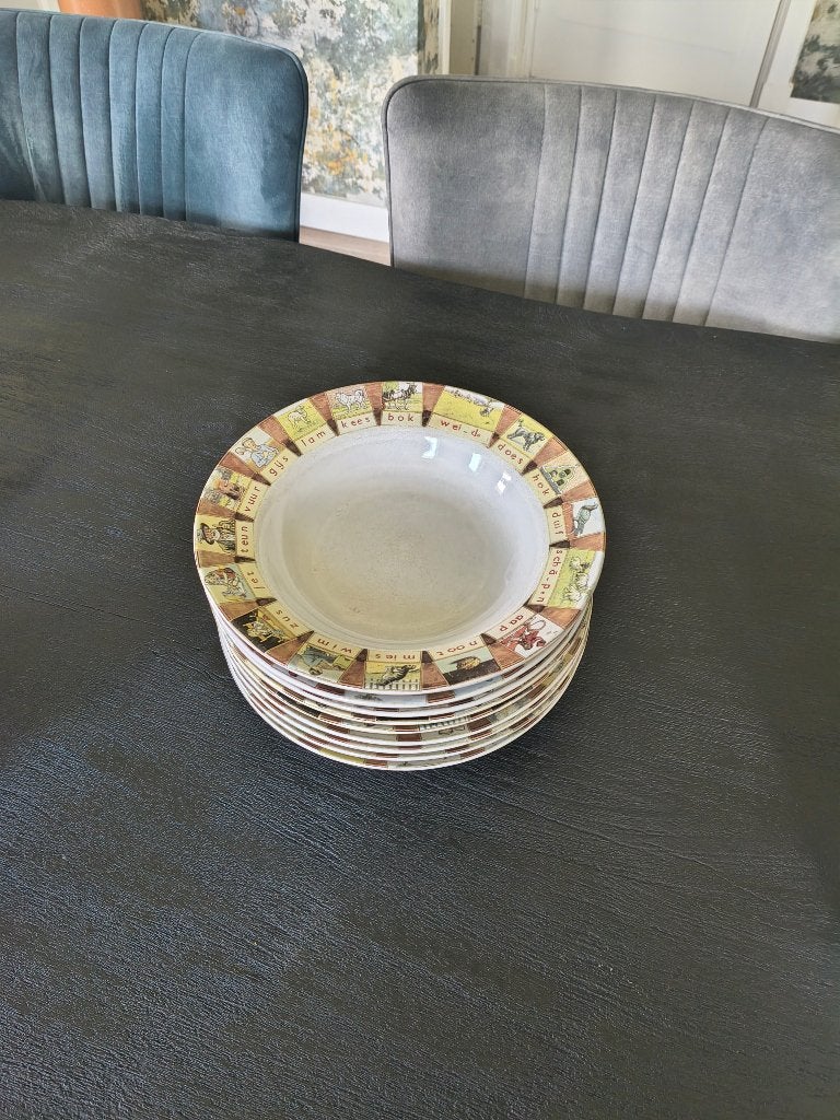 Aap Noot Mies servies, Ophalen of Verzenden, Porselein, Overige stijlen