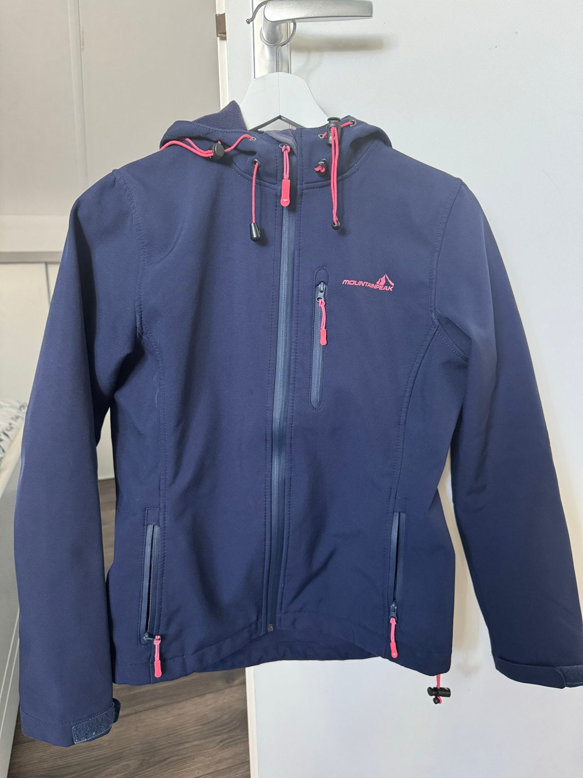 Mountain Peak softshell jas maat S, Ophalen of Verzenden, Gedragen, Maat 36 (S), Blauw