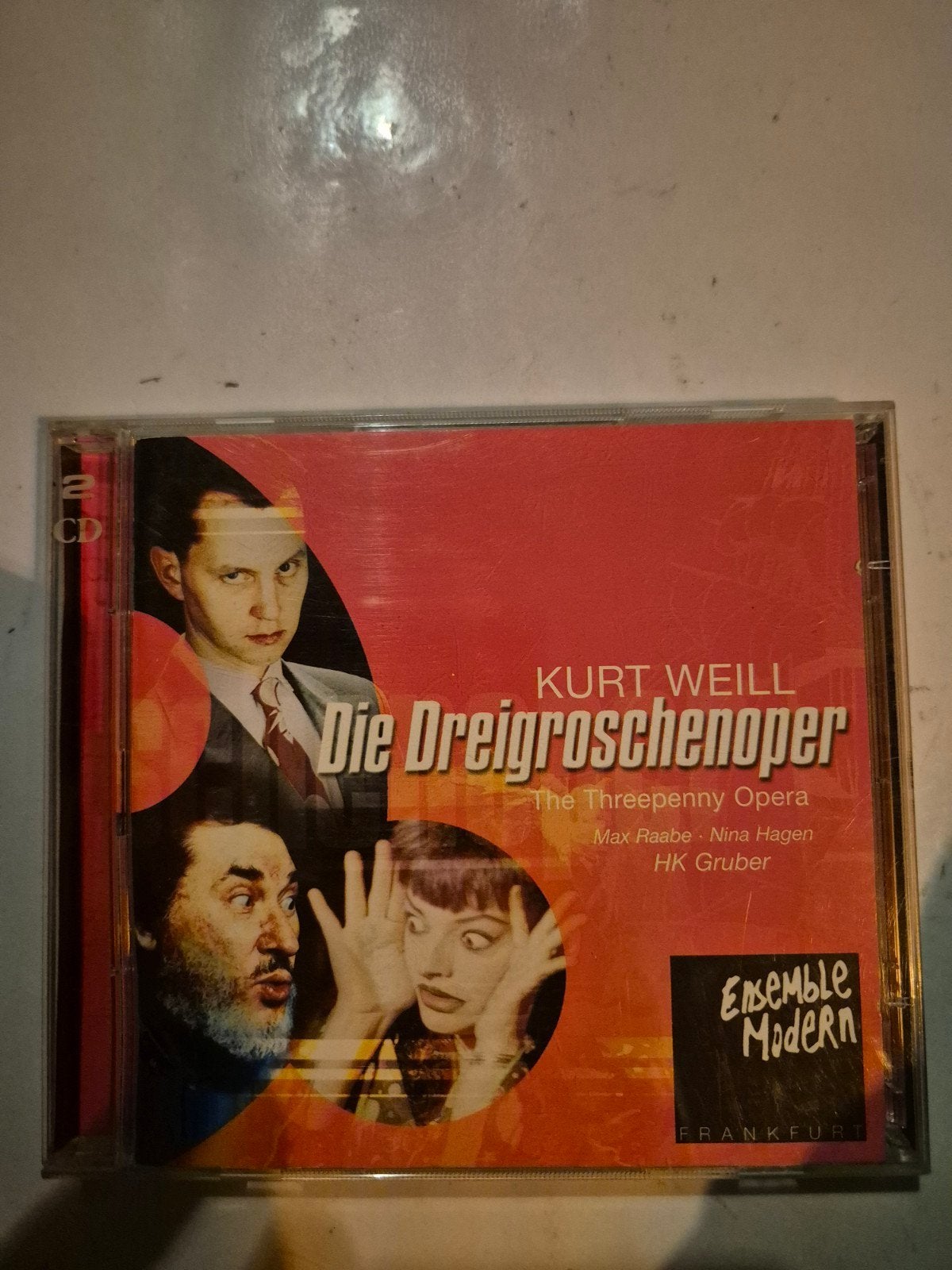 Kurt Weill - Die Dreigroschenoper. 2cd. 1999, Ophalen of Verzenden, Gebruikt