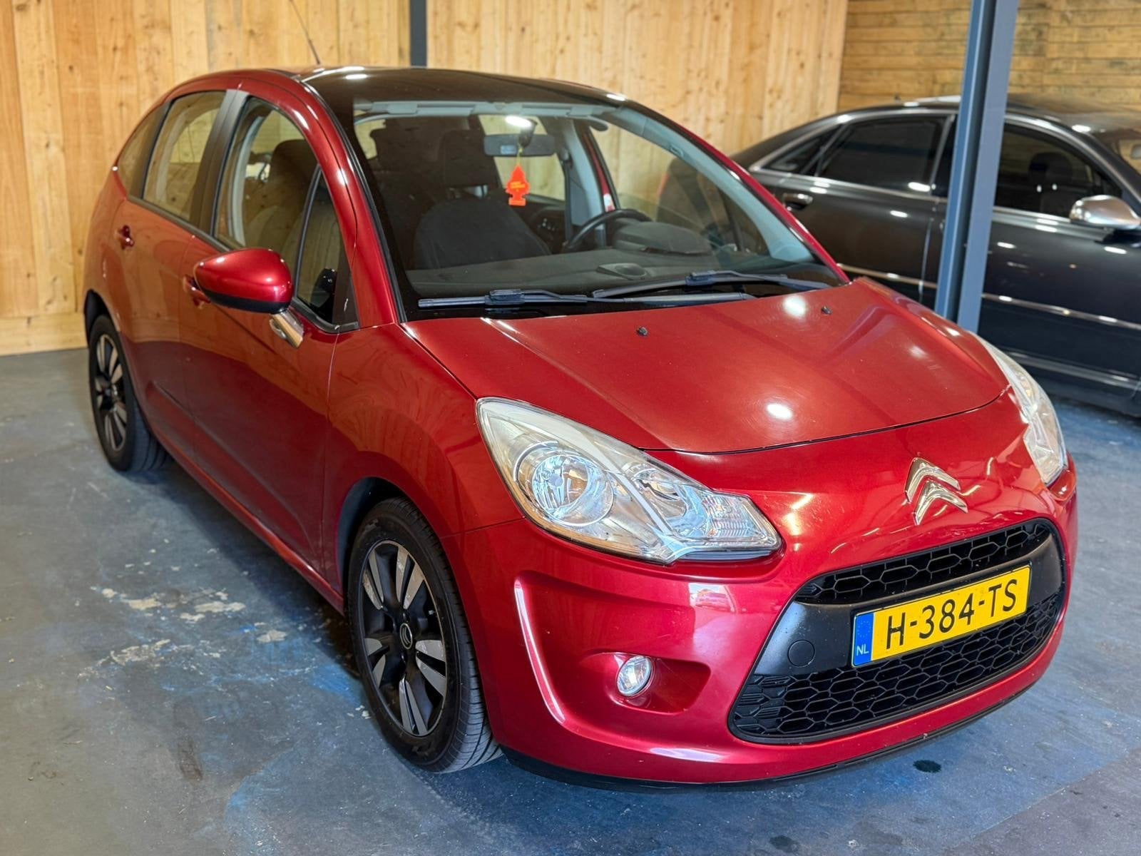 Citroen C3 1.4 Dynamique 2010 5-Deurs Rood Airco Navi, Voorwielaandrijving, Euro 5, Bedrijf, 570 kg