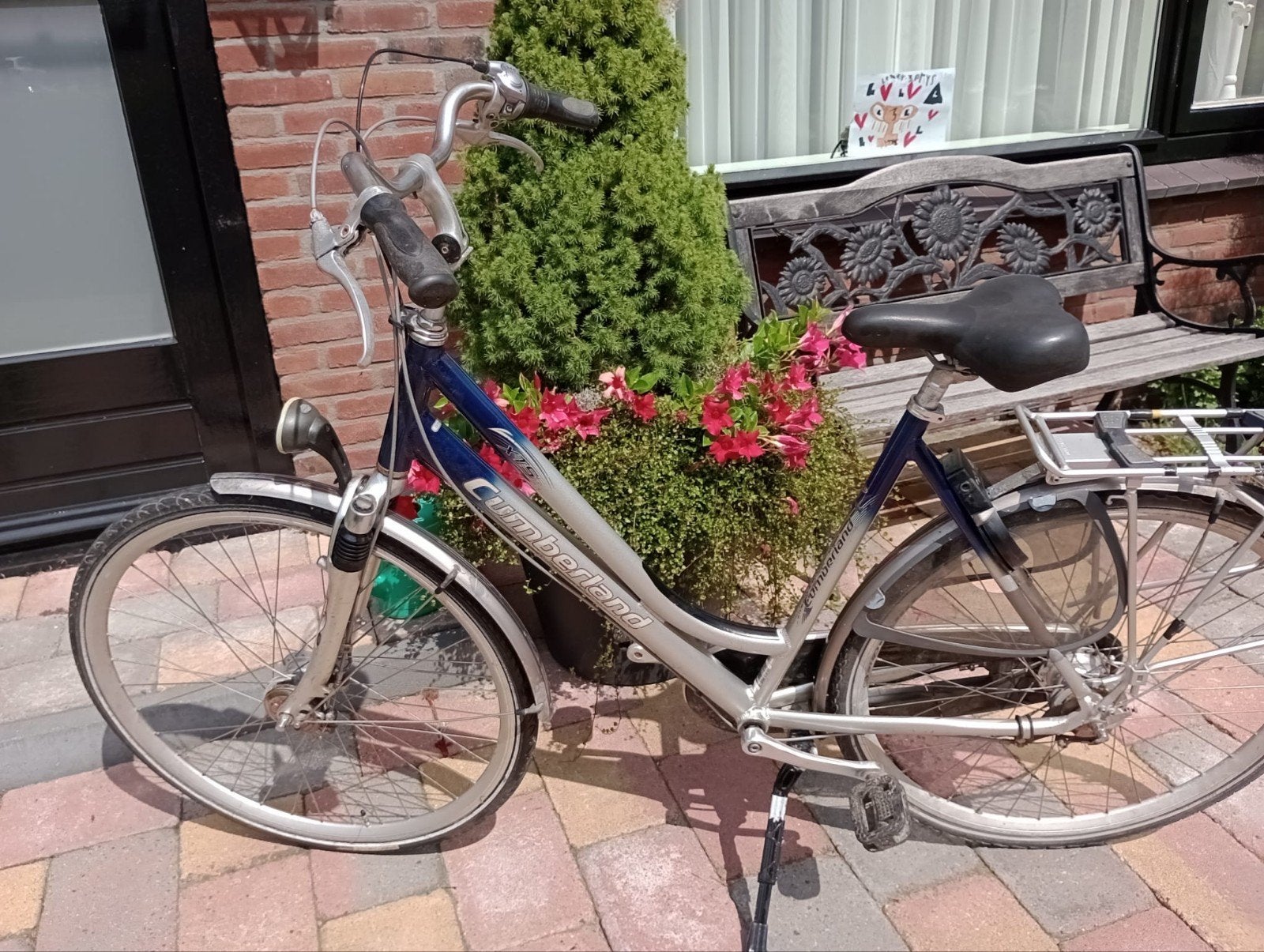 Stevige dames schoolfiets met 7 versnellingen., ........., Versnellingen, ......., ........