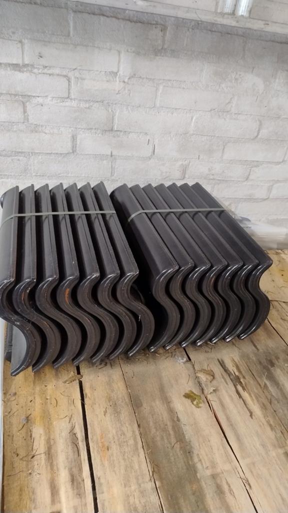 Jacobi Dakpan 148 stuks, Ophalen, Steen of Klei, Zwart, 15 m² of meer