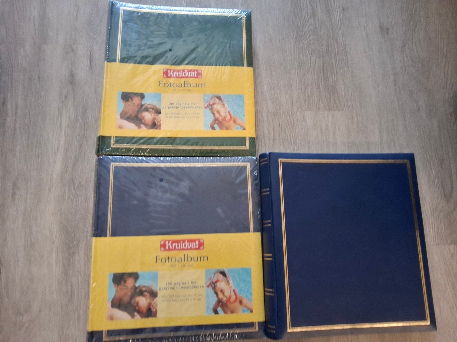 Fotoalbums, Ophalen, Nieuw