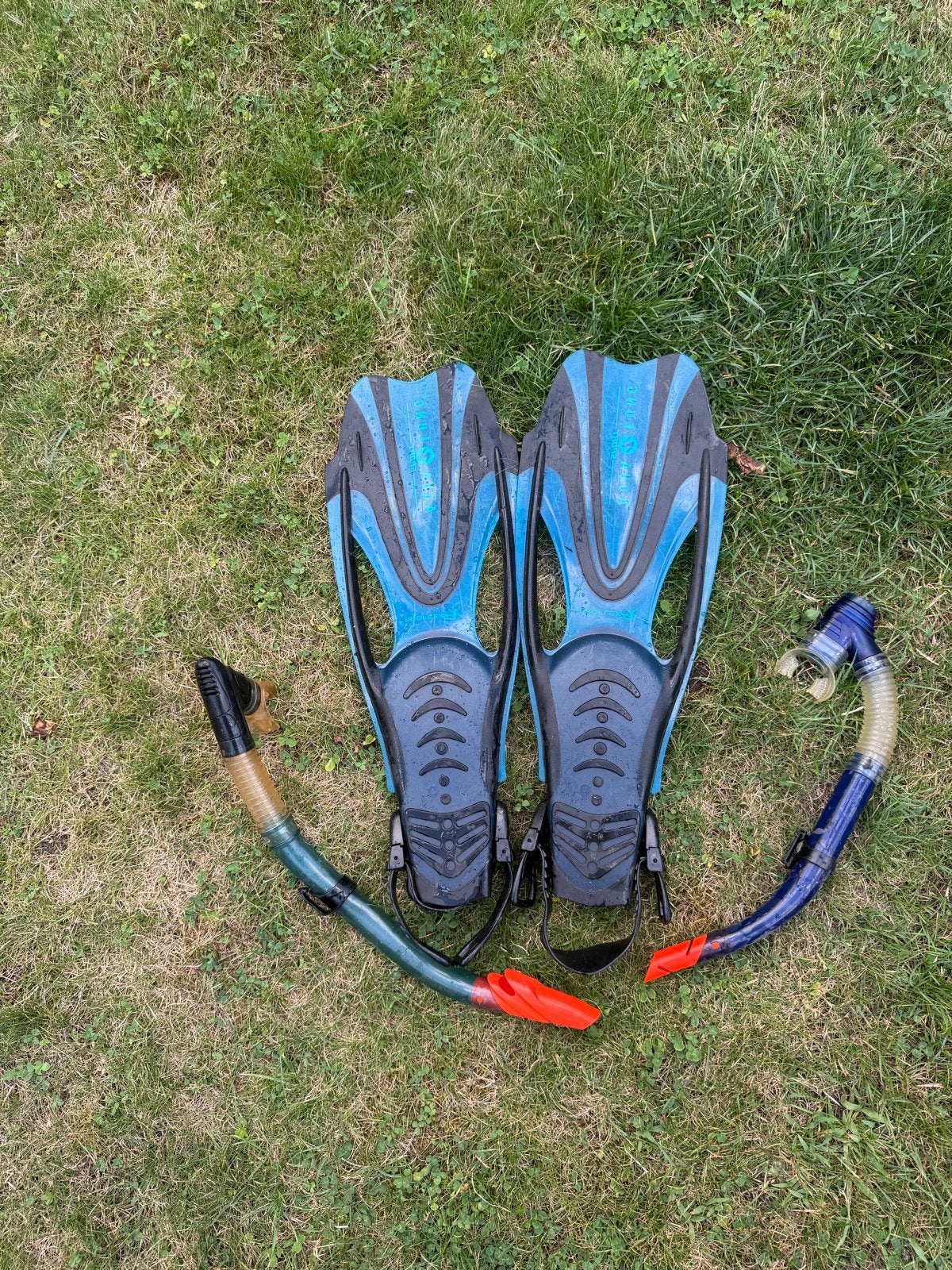 Aqua Lung zwemvliezen en snorkels variabele maat 4-7, Watersport en Boten, Ophalen, Gebruikt, Zwem- of Duikvliezen