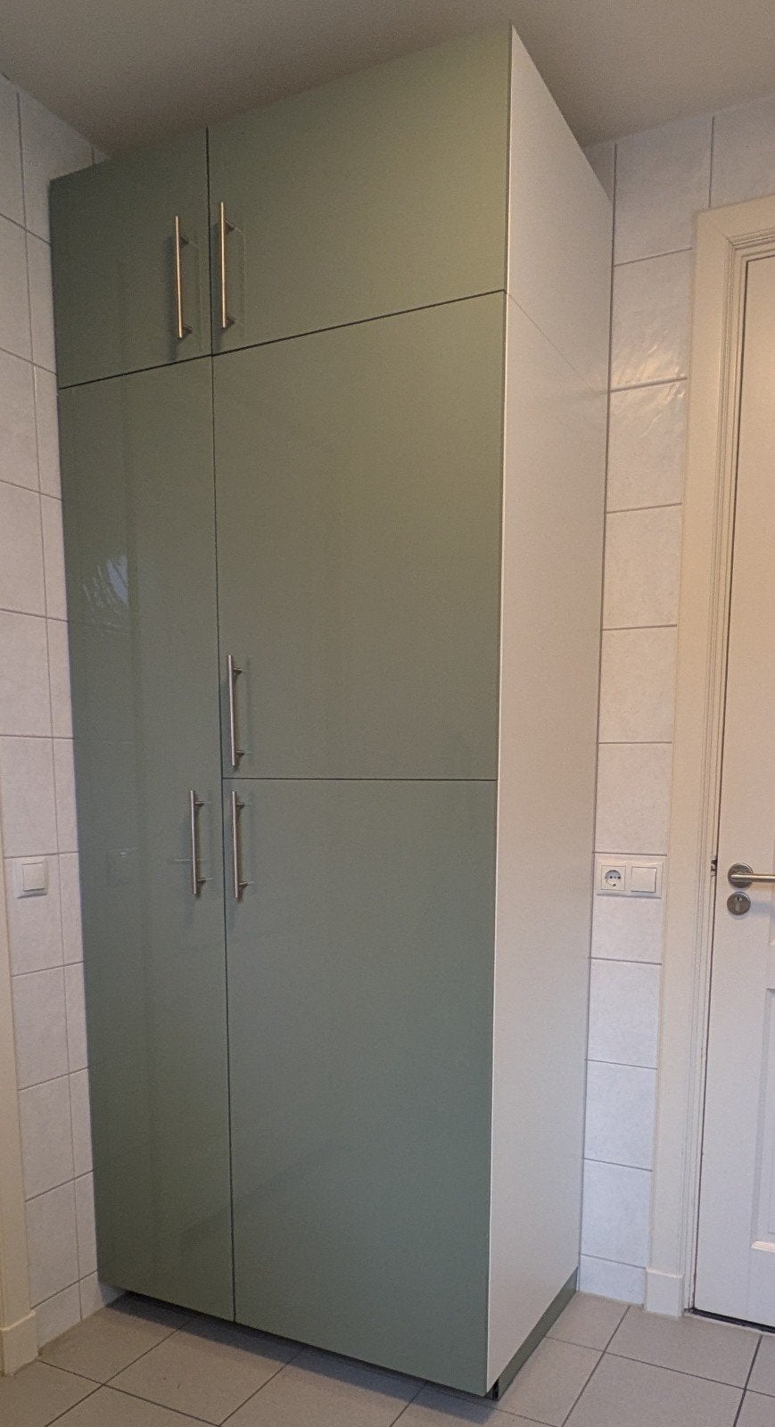 Ikea Metod Keukenkast met Kallarp Lichtgroene Fronten, Ophalen, 200 cm of meer, 50 tot 100 cm, Zo goed als nieuw
