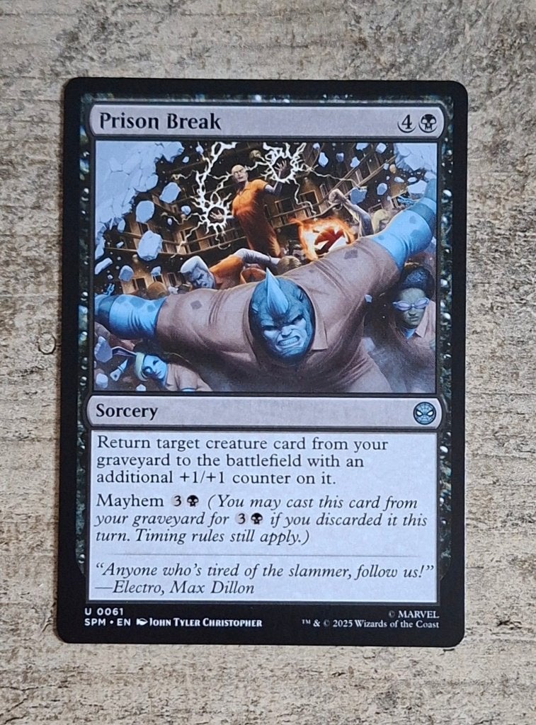 Prison Break - Magic the Gathering, Verzenden, Gebruikt, Losse kaart