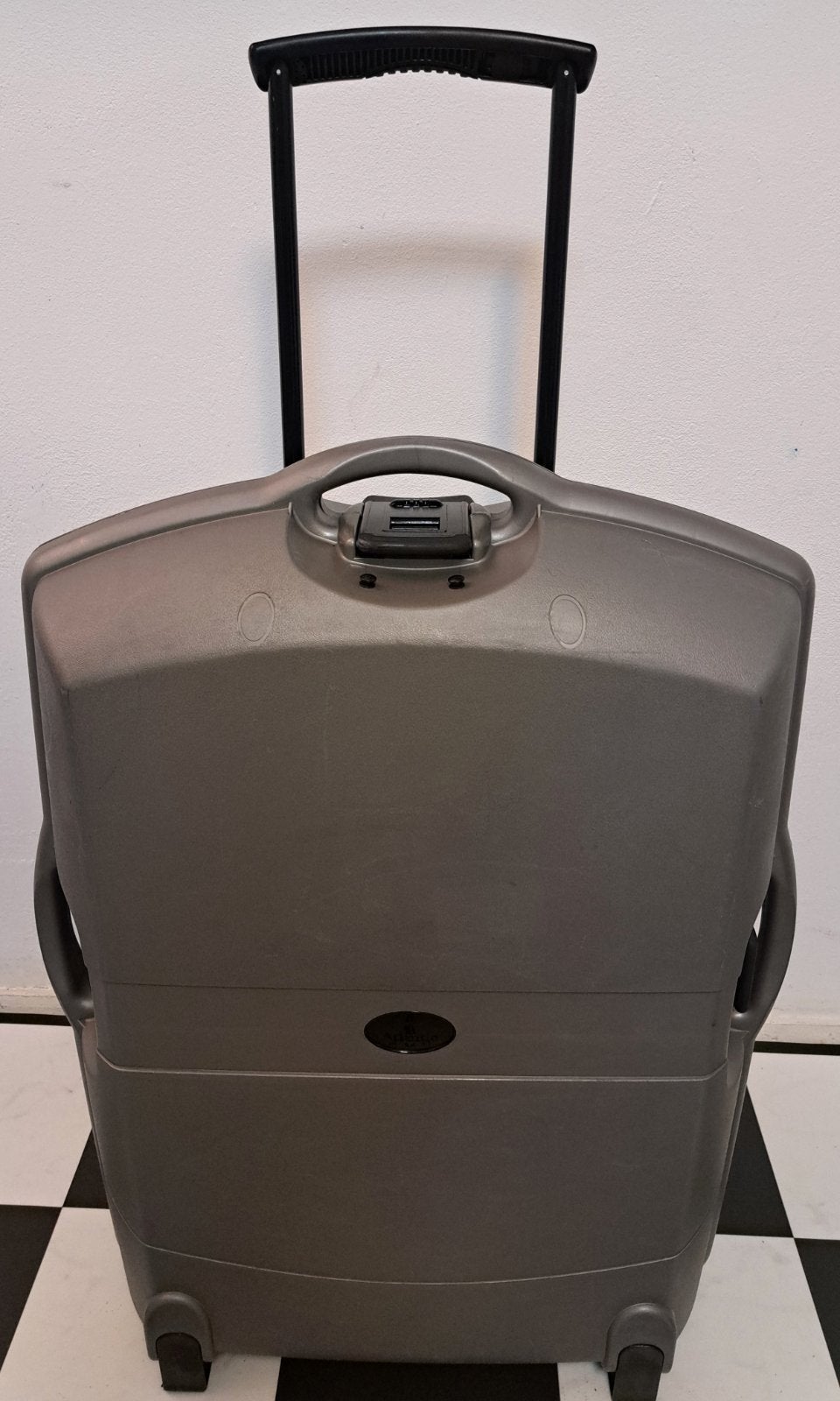 Luxe Grote, koffer 80 cm cijferslot adres label Hardcase kof, Hard kunststof, Slot, 45 tot 55 cm, Ophalen of Verzenden