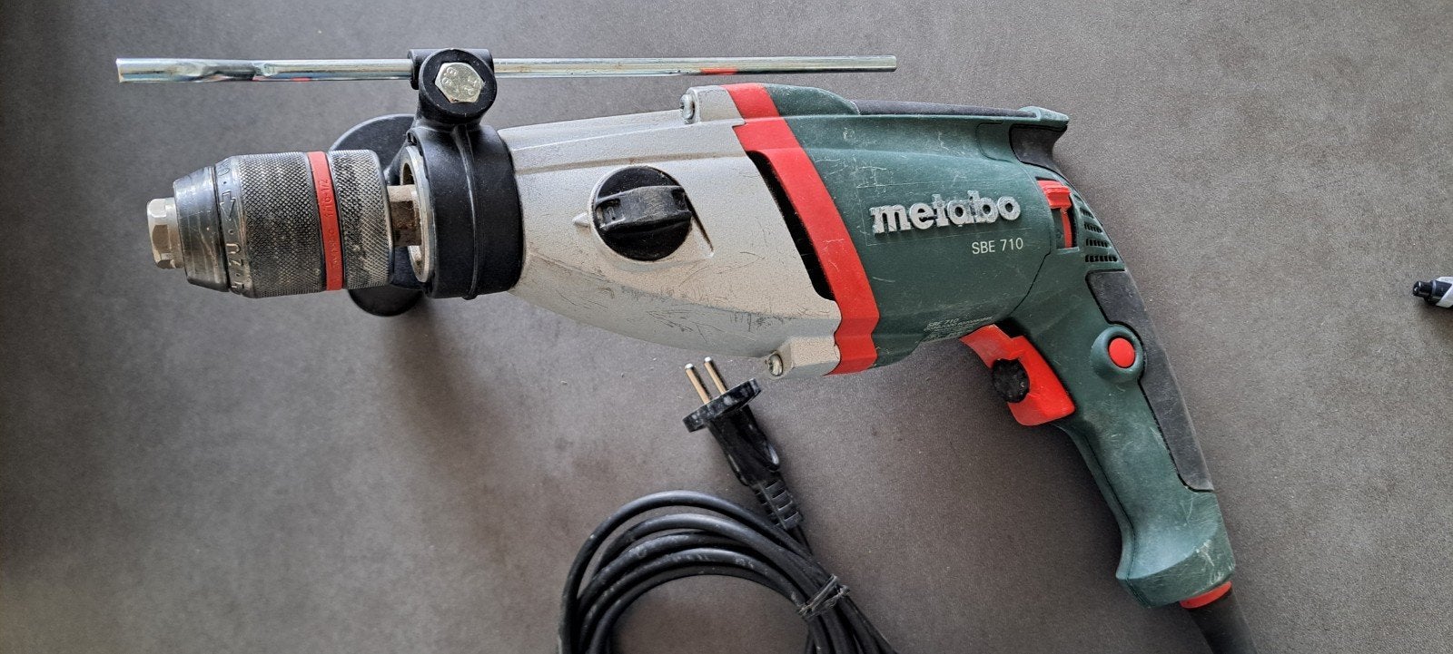 Metabo SBE 710 Klopboormachine met koffer, Klopboormechanisme, Ophalen, Boormachine, Gebruikt