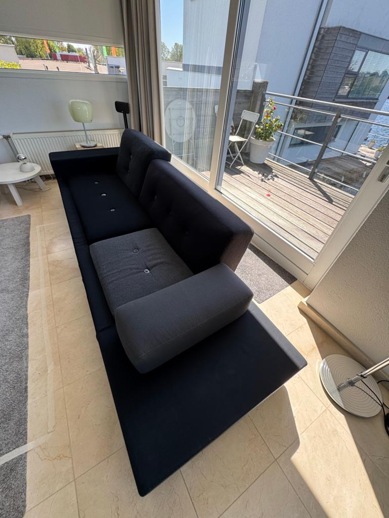 Vitra Poldersofa - Designbank van Hella Jongerius, Ophalen, 250 tot 300 cm, Gebruikt, 100 tot 125 cm