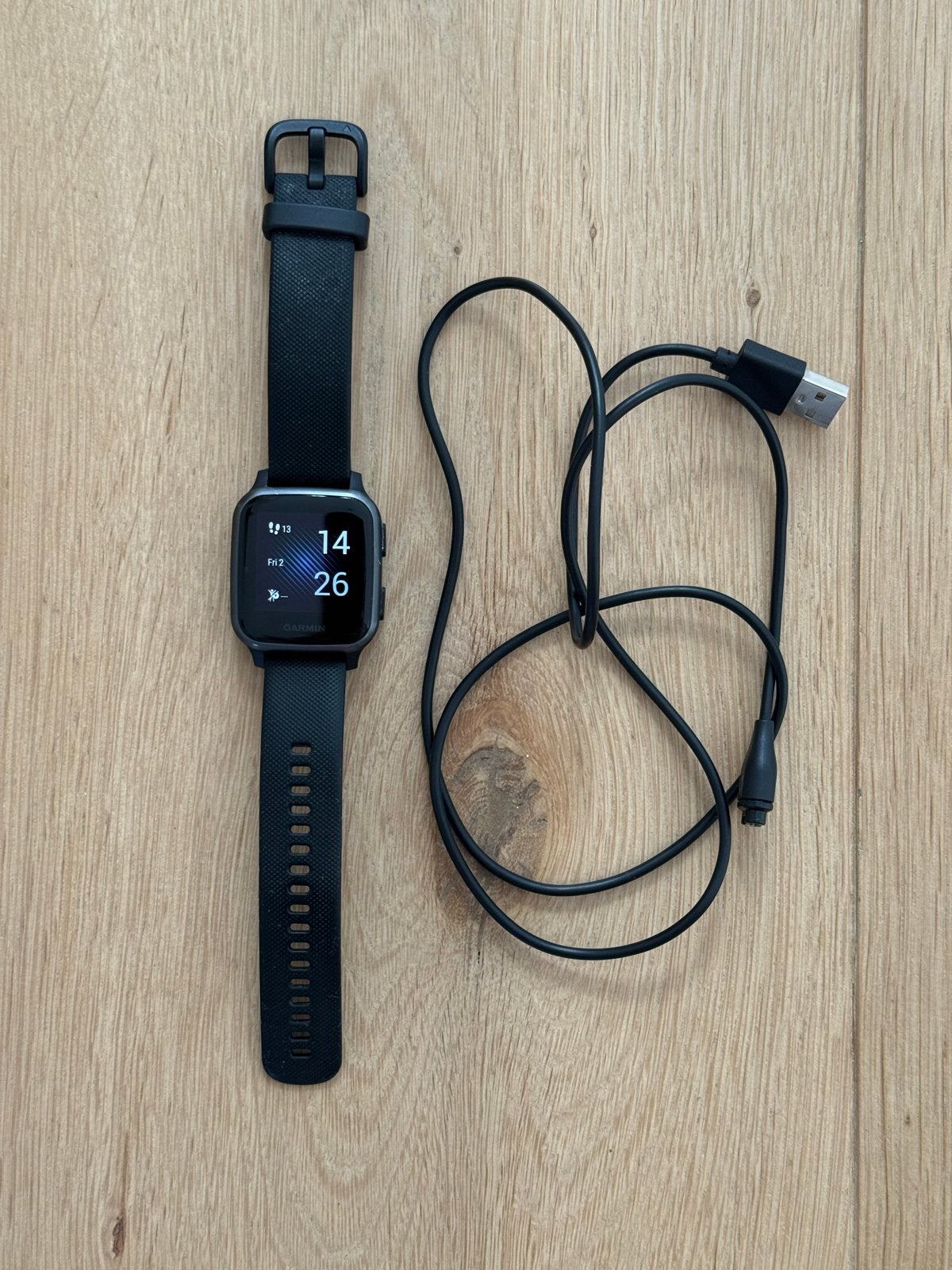 Garmin Venu SQ Music - Zwart - GPS Smartwatch, Zwart, Ophalen of Verzenden, Waterdicht, Afstand