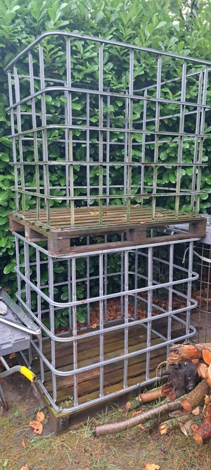 ibc krat 2x, Ophalen, 100 cm of meer, 60 cm of meer, 50 cm of meer