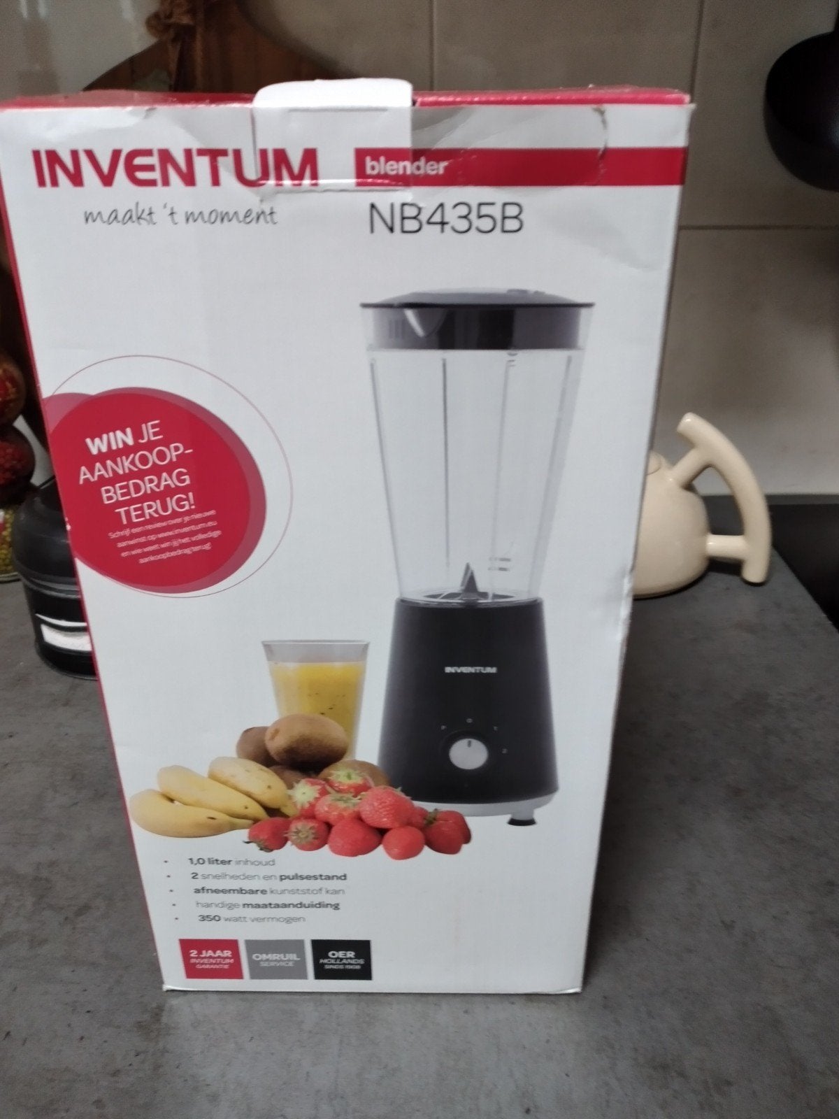 Inventum blender, Ophalen, Zo goed als nieuw, Blender