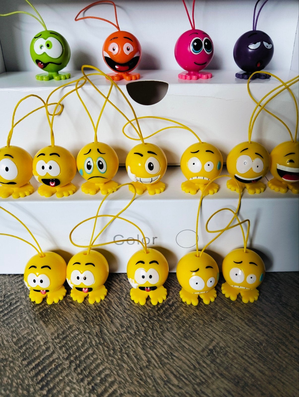 Webbie Wave emoticon figuurtjes - poppetjes, Verzamelen, Ophalen of Verzenden, Zo goed als nieuw
