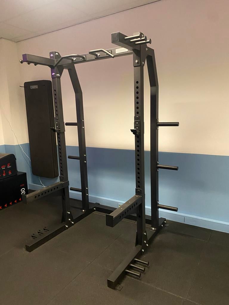 PT Essentials Half Rack HR 100 Titan Heavy Duty, Ophalen, Zo goed als nieuw, Benen, Overige typen