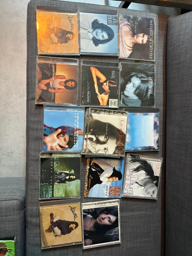 Collectie Laura Pausini 14x cd, Ophalen of Verzenden, Gebruikt