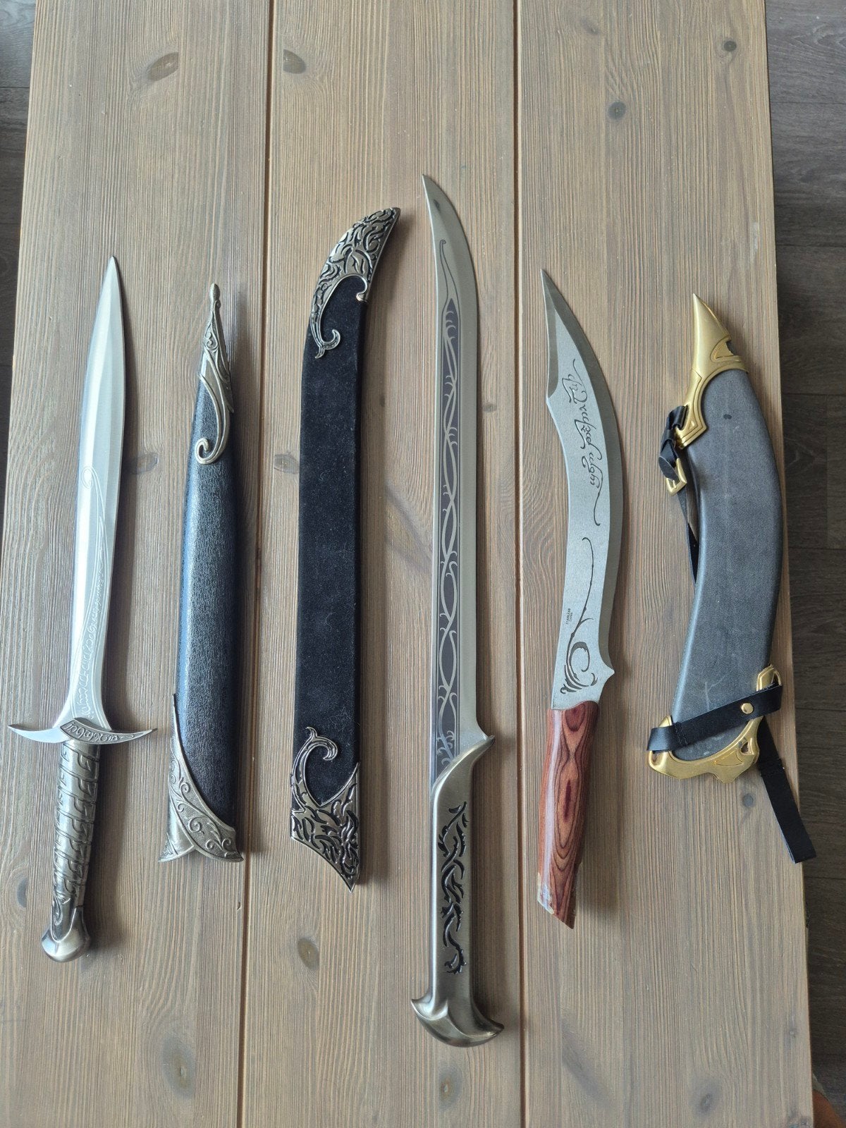 Lord of the Rings Zwaarden Collectie, Ophalen of Verzenden, Gebruikt